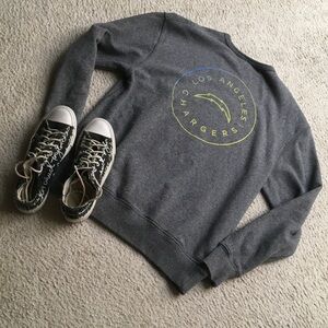 NFL/ RARE”NEW ERA”LOS ANGELES CHARGERS SWEATSHIRT/NEW